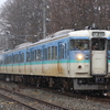 115系新潟車L99編成　しなの鉄道・えちごトキめき鉄道　訓練のための試運転（11/29）