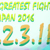 【日本MMA】１～３位 ザ・グレーテストファイト・オブ・ジャパン２０１６【名勝負】