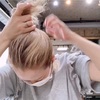 【stayhomeヘアアレンジ】ラフなおだんごヘア