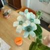 ブルースターの先端の蕾がまた咲いた