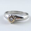 プラチナ Pt900 ダイヤ リング 0.12ct