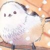 水彩画　ペンギンさんと一緒