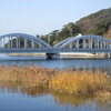 財田川葦辺風景