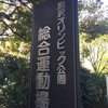 桜舞う駒沢公園ラン