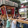八坂神社例祭、神輿担ぎ練習会　前鳥神社氏子青年会