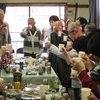 強風下の「桜まつり」