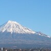 今朝の富士山