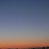 １月最後の夕空