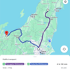 山形から富山に一番早くいくには？