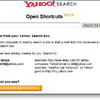 米Yahoo!、「Open Shortcuts」をリリース