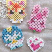 アイロンビーズ 女の子図案 カテゴリーの記事一覧 Mi Yu のアイロンビーズアトリエ Perlerbeads Design