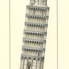 ピサ３　ピサの斜塔