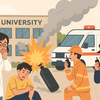 埼玉大学でボンベ爆発　学生と教員がけが