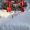 80日神社を撮り続けた記録をGIFに！〜雪深い冬から桜の咲く春へ〜