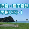 【1歳11ヶ月】鹿児島・種子島旅行！持ち物まとめ！