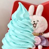 チェンマイのローカルエリアで見つけた青いソフトクリーム🍦はどんな味？？？
