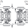 ミニッツ　RWD　ナローシャシー（MR-03RM）とワイドシャシー（MR-03MM）