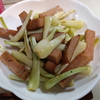 うちごはん・自炊 Vol.824 ＜おみやげたちのその後・島らっきょう・もずく・沖縄そば＞