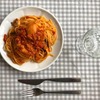 【一人分の簡単レシピ】鶏もも肉とエリンギのトマトソースのパスタ。スパゲティで。