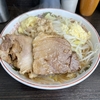 ラーメン二郎 麺少な目アブラ少な目ニンニクアレ