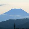 今夕の富士山(2021/08/03)