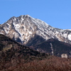 八ヶ岳の雄姿と野辺山付近にいたノスリ