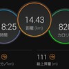 【日報】12月11日　14.43km　インターバル