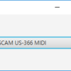 なんとなくMIDIデバイス列挙