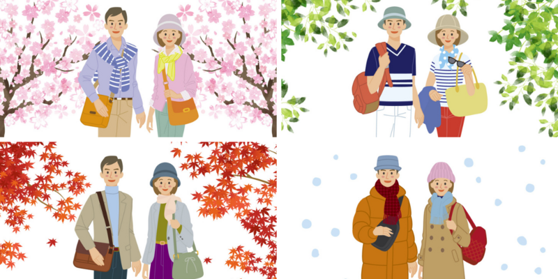 京都旅行におすすめの服装は？観光シーズンごとのポイントと持ち物紹介
