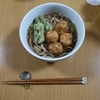 富士そばが紹介していた「たこ焼きそば」を試す　これは合うねえ
