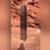 ユタ州の荒野にモノリス？地面に立つ不思議な金属の物体を発見