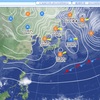 1/20 金曜　大寒に合わせて寒気襲来　曇天