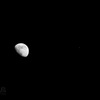 月と火星のランデブー