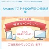 コエタスでAmazonギフト券当選