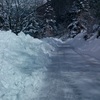 重い雪、路面の悪化