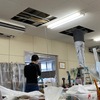 教室のエアコン取り付け