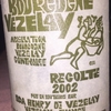 Bourgogne Vezelay SCA Henry 2002