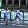 箱根駅伝の五区山登りを応援に行く2