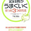 『会議がうまくいくたった３つの方法』