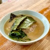 中区錦町 ・マリンハイツの「ラーメン大将 錦町店」でラーメン＆れんそう皿