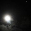台風１０号襲来と、夜半の空に見えた「月」と「火星」の接近に！