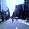 盛夏の銀座の通り