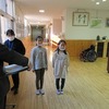 ４年生：福祉体験教室①　講師の案内、開会式