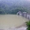 豪雨のあとの犀川源流域・倉谷川（土石の大量流入）