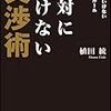 　0468　交渉術6　相手の感情を刺激する言動は排除する