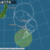 西進台風の気まぐれ