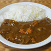 今日の食べ物　朝食にカレー