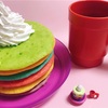 レインボーホットケーキの作り方🥞 