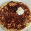 ホットケーキ食べたくなり…会社の台所で焼いてみた。