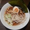 麺侍　誠　[港南区]　/　昔ながらの醤油ラーメン + ねぎ丼